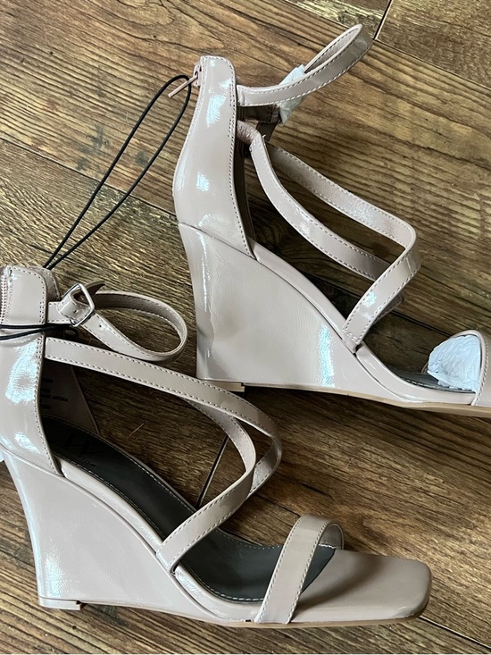 jcpenney Shoes - jcpenney Blush Patent Strappy High Heel Sandals